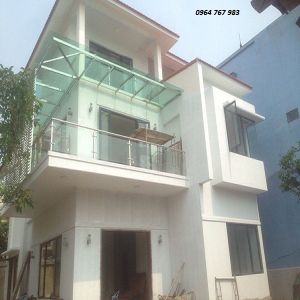 Đơn vị thi công mái Kính Cường lực 0964767983